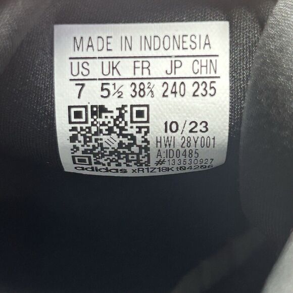 Adidas Women's 7 X_PLR Path Running Shoes Sneakers Cloudfoam Black White ID0485 - Picture 12 of 12